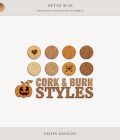 Cork Photoshop Layer Styles by Sahin Designs. Commercial Use Digital Scrapbook Supplies. Click to download the kit. Pin & save for later!