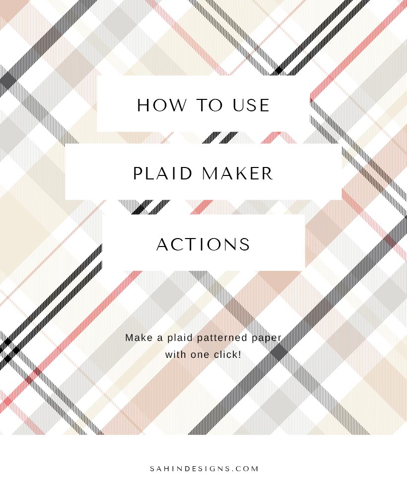 How to use plaid maker actions | Scrapbook Tutorial | Sahin Designs