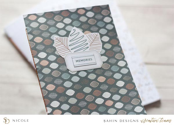 Scrapbook Layout Inspiration | Hybrid Scrapbook | Sahin Designs | Table for Two Collection