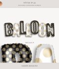 Balloon Photoshop Layer Styles - Sahin Designs - CU Digital Scrapbook