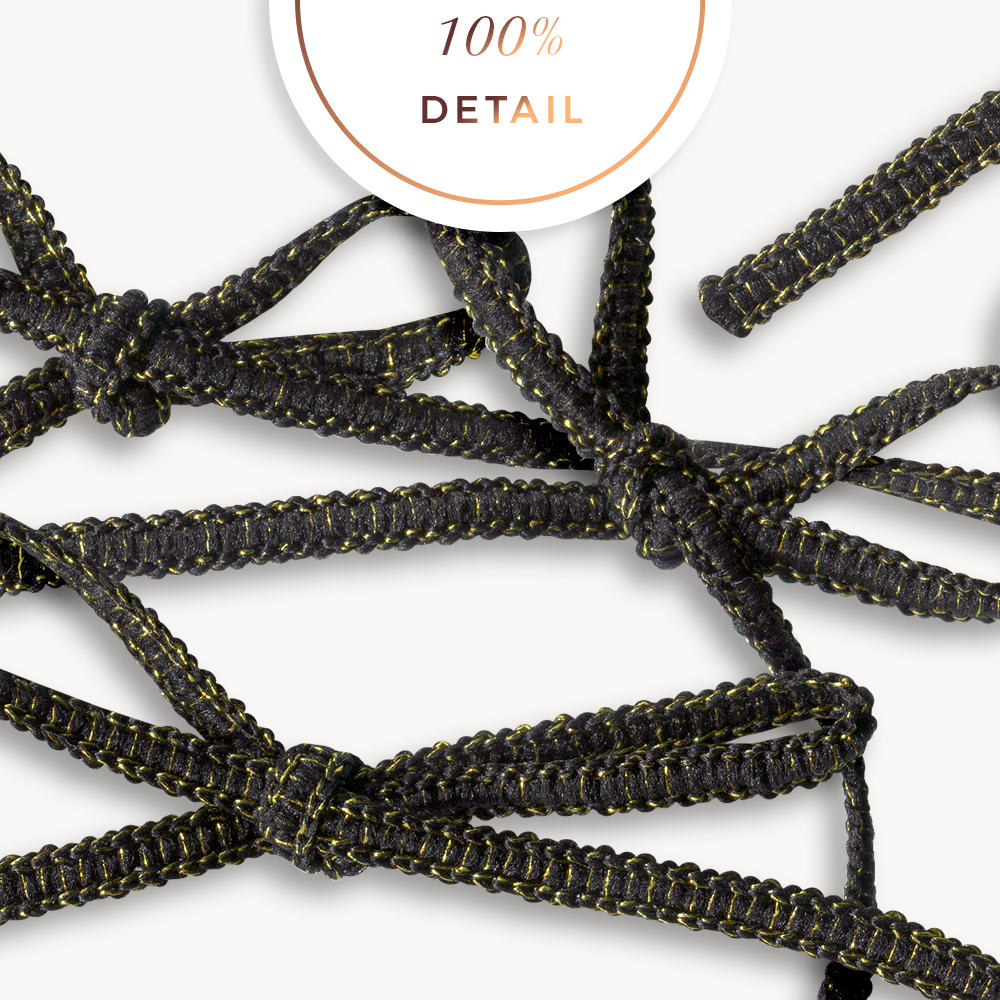 Extracted Black Glittery Ribbons - Sahin Designs - CU Digital Scrapbook