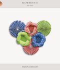 Extracted Paper Flowers for Commercial Use Digital Scrapbooking - Sahin Designs