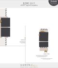 June 2017 Digital Scrapbook Layout Templates/Sketches - Sahin Designs