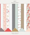 Joy Digital Scrapbook Papers - Sahin Designs