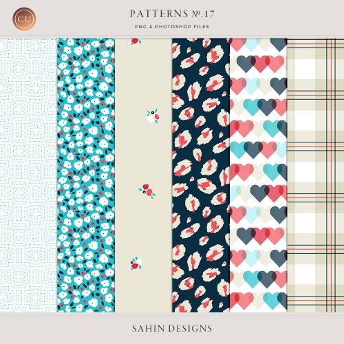 Patterns No.17 - Sahin Designs - CU Digital Scrapbook