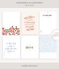 Grandma and Grandpa Printable Pocket Cards - Sahin Designs