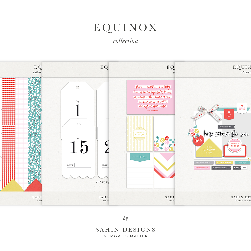 Equinox Digital Scrapbook Collection - Sahin Designs