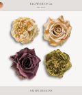 Extracted fabric roses - Sahin Designs - CU Digital Scrapbook