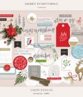 Merry Everything Digital Scrapbook Elements - Sahin Designs