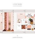 C'est Noël Digital Scrapbook Collection - Sahin Designs