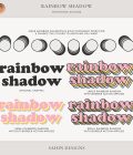 Rainbow Shadow Photoshop Actions - Sahin Designs - CU Digital Scrapbook