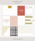 Golden Days Printable Pocket Cards- Sahin Designs