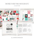 Home for the Holidays Digital Scrapbook Collection - Sahin Designs