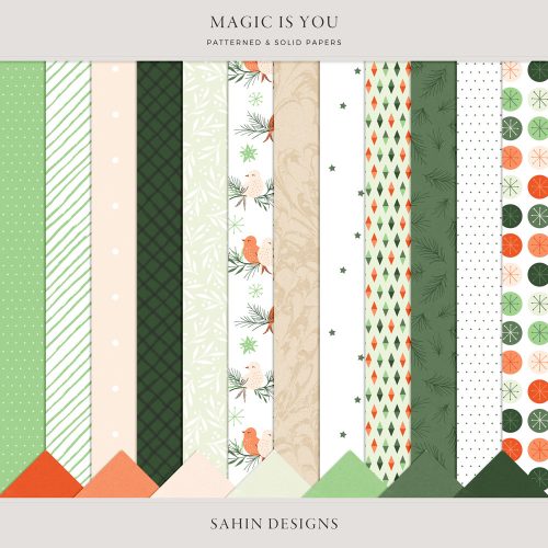 Magic is You Digital Scrapbook Stamps - Sahin Designs