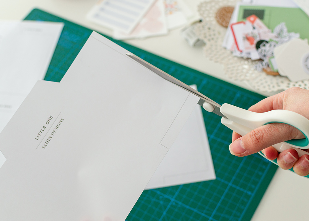 Free Envelope Printables for Scrapbook Organization - Sahin Designs