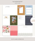 Noteworthy Printable Pocket Cards - Sahin Designs
