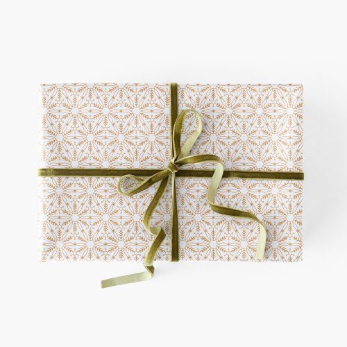 Stars & Snow Wrapping Paper | Elif Sahin Designs | Christmas Wrapping Roll