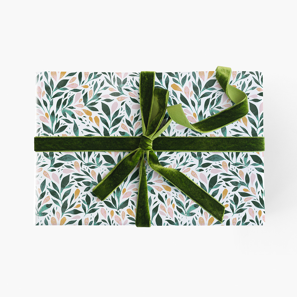 Drops of Joy Wrapping Paper | Elif Sahin Designs | Christmas Wrapping Roll