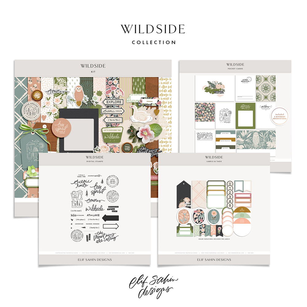 Wildside Digital Scrapbook Collection - Sahin Designs