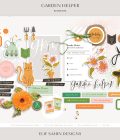 Garden Helper Digital Scrapbook Elements - Elif Sahin Designs